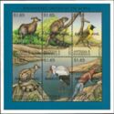 Endangered Species of the World - Overprinted