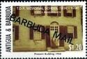 School Building, 1950 - Overprinted