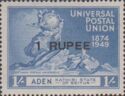 Universal Postal Union (UPU) Monument, Berne - Surcharge