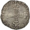 ¼ Ecu (Louis XIII. T - Nantes)