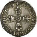 ¼ Ecu (Louis XIII. G - Poitiers)