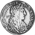 ¼ Ecu (Louis XIV. - 9 - Rennes)