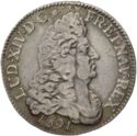 ¼ Ecu (Louis XIV. P - Dijon)