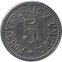 5 Pfennig (Kons.-Ver. Küps & Umgeg.)