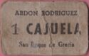 Abdón Rodríguez Rodríguez - 1 cajuela