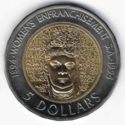 5 Dollars (100th Anniversary of Women's Enfranchisement. Mary Lee)