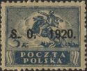 Polish Uhlan Cavalryman, S.O. 1920 Overprint