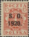 S.O. 1920 overprint