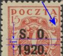 S.O. 1920 overprint