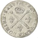 ¼ Ecu (Louis XIV. W - Lille)