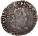 ¼ Franc (Henri III - I - Limoges)