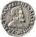 ¼ Franc (Henri IV. Dauphiné Z - Grenoble)