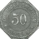 50 Pfennig (Gebruder Baumann)