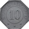 10 Pfennig (Kantinenverwaltung 6. Inft. Regt.)