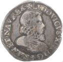 ¼ Franc (Louis XIII. Type 2 - X - Amiens)