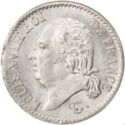 ¼ Franc (Louis XVIII - A - Paris)