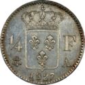 ¼ Franc (Charles X. A - Paris)