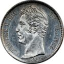 ¼ Franc (Charles X. A - Paris)