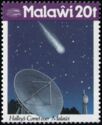 Comet and dish aerial, Malawi