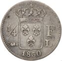 ¼ Franc (Charles X. - L - Bayonne)