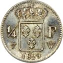 ¼ Franc (Charles X. - W - Lille)
