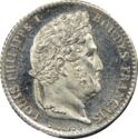 ¼ Franc (Louis-Philippe - B - Rouen)