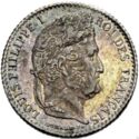 ¼ Franc (Louis-Philippe - D - Lyon)