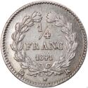 ¼ Franc (Louis-Philippe - K - Bordeaux)
