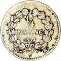 ¼ Franc (Louis-Philippe - MA - Marseille)
