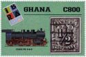 Class P8 Railway Locomotive & Hamburg !/2p stamp