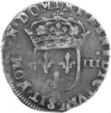 ⅛ Ecu (Henri IV. A - Paris)