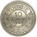 10 Francs (Essai - Obverse)
