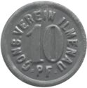 10 Pfennig (Cons. Verein Ilmenau)