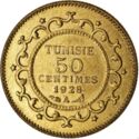50 Centimes (Gilded)