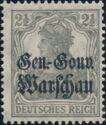 Overprint Over Reich Stamp