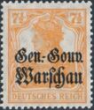 Overprint Over Reich Stamp
