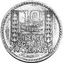 10 Francs (Concours de La Fleur - Turin. Piedfort)