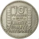 10 Francs (-, small head)