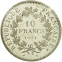 10 Francs (Piedfort)