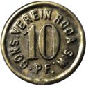 10 Pfennig (Cons. Verein)