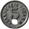 5 Pfennig (Cons. Verein)