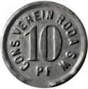10 Pfennig (Cons. Verein)