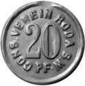 20 Pfennig (Cons. Verein)