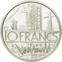 10 Francs (Piedfort - Silver)