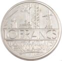10 Francs (Piedfort - Silver)