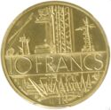 10 Francs (Piedfort - Gold)