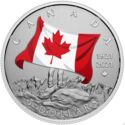 5 Dollars (100th Anniversary of the National Colors of Canada)