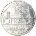 10 Francs (Piedfort - Silver)