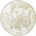 10 Francs (Piedfort - Silver)