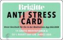 Brigitte - Anti Stress Card - 50% Rabatt Meditations-App